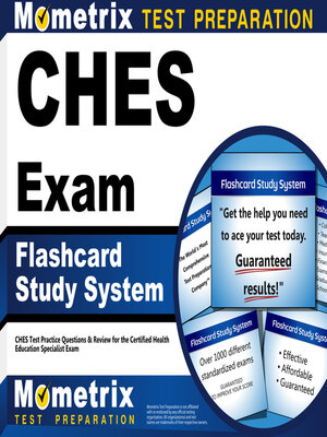 cover image of CHES Exam Flashcard Study System